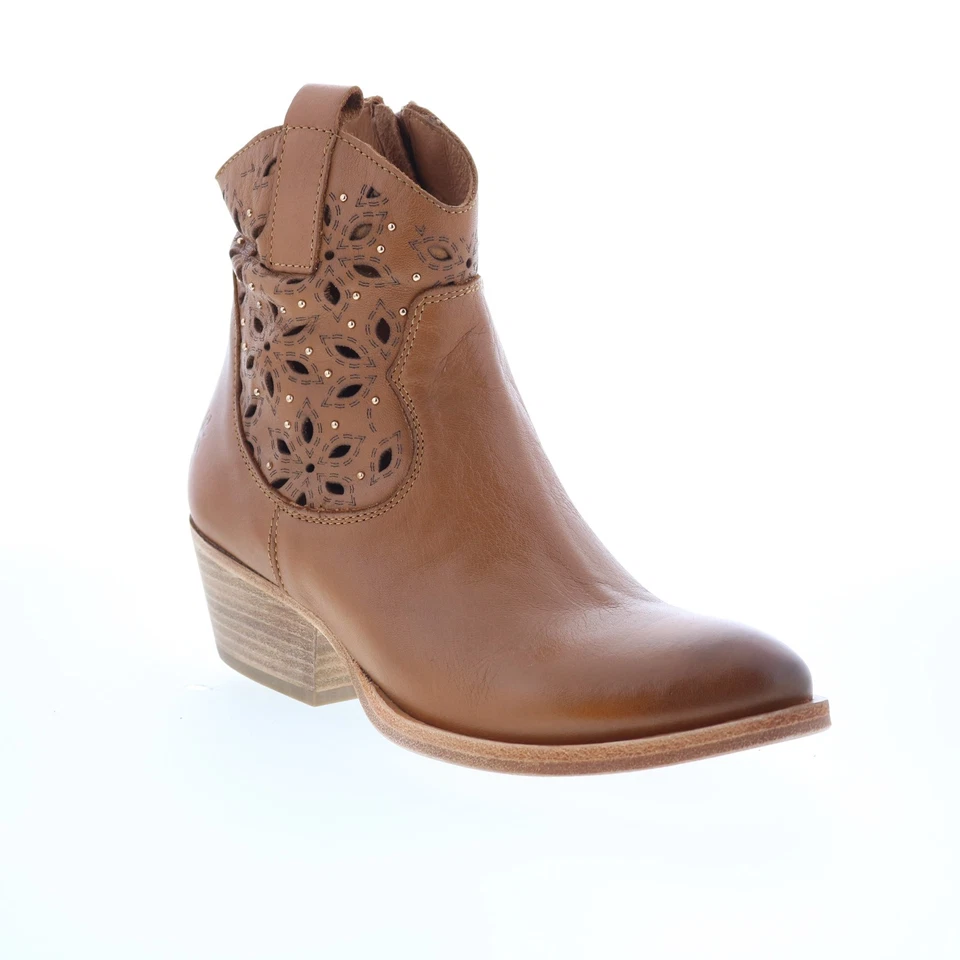 Fly London Wail bottillon pour femmes en cuir brown 36 - Photo 1/4