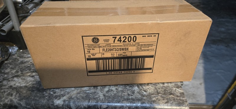 Ge Flourescent Lamps 10 Pack 74200