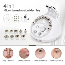 4 in 1 Facial Peeling Diamond Microdermabrasion Machine Home Skin Care Device