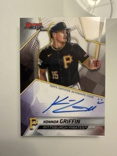 2025 Bowman Best Konnor Griffin Autograph B25-KG Rare Smiley Face Inscription