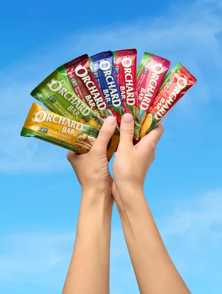 Barritas de nueces de frutas de huerto 12 unidades bocadillo saludable vegano rico en proteínas sin gluten Foto 2 de 4