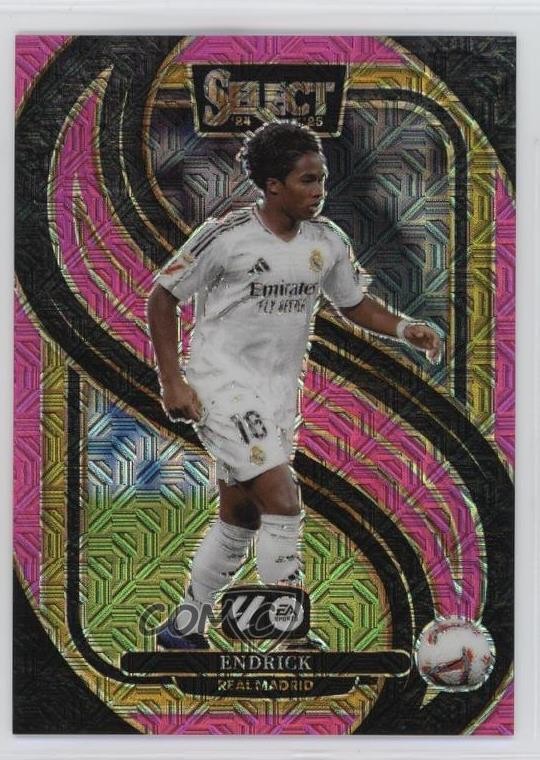 2024 Panini Select La Liga Mezzanine Pink Mojo Prizm /179 Endrick Rookie RC 1u97