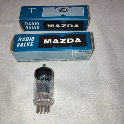 Mazda ECC83 Valve – NOS Boxed – Vintage Audio / Guitar Amp Tube X 2 - Image 1 of 4