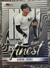 2026 Topps Finest Baseball New Aaron Judge Team Finest 🔥 NY Yankees