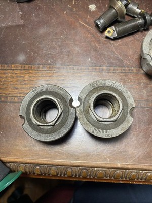 VALENITE E-Z SET BORING CARTRIDGE COLLAR Set Of 2 Used (N01)