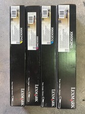 GENUINE SET 4 LEXMARK HI-YLD TONERS X950X2KG ...