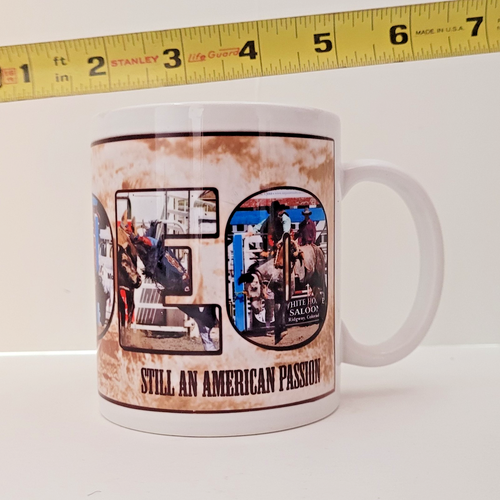 Rodeo Coffee Mug The Original American Sport Still An American Passion Horses - Picture 10 of 10