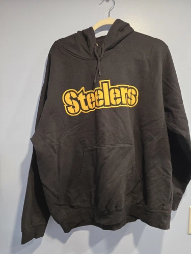 VETEMENTS Felpa con cappuccio Pittsburgh Steelers NFL abbigliamento squadra