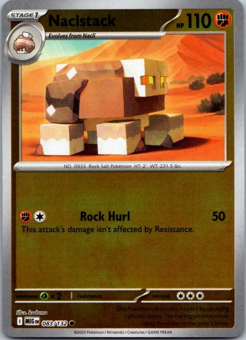 Naclstack ME01: Mega Evolution 083/132 NM Reverse Holo