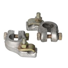 Morsetto batteria in set per auto / furgone / camion polo batteria originale DDR