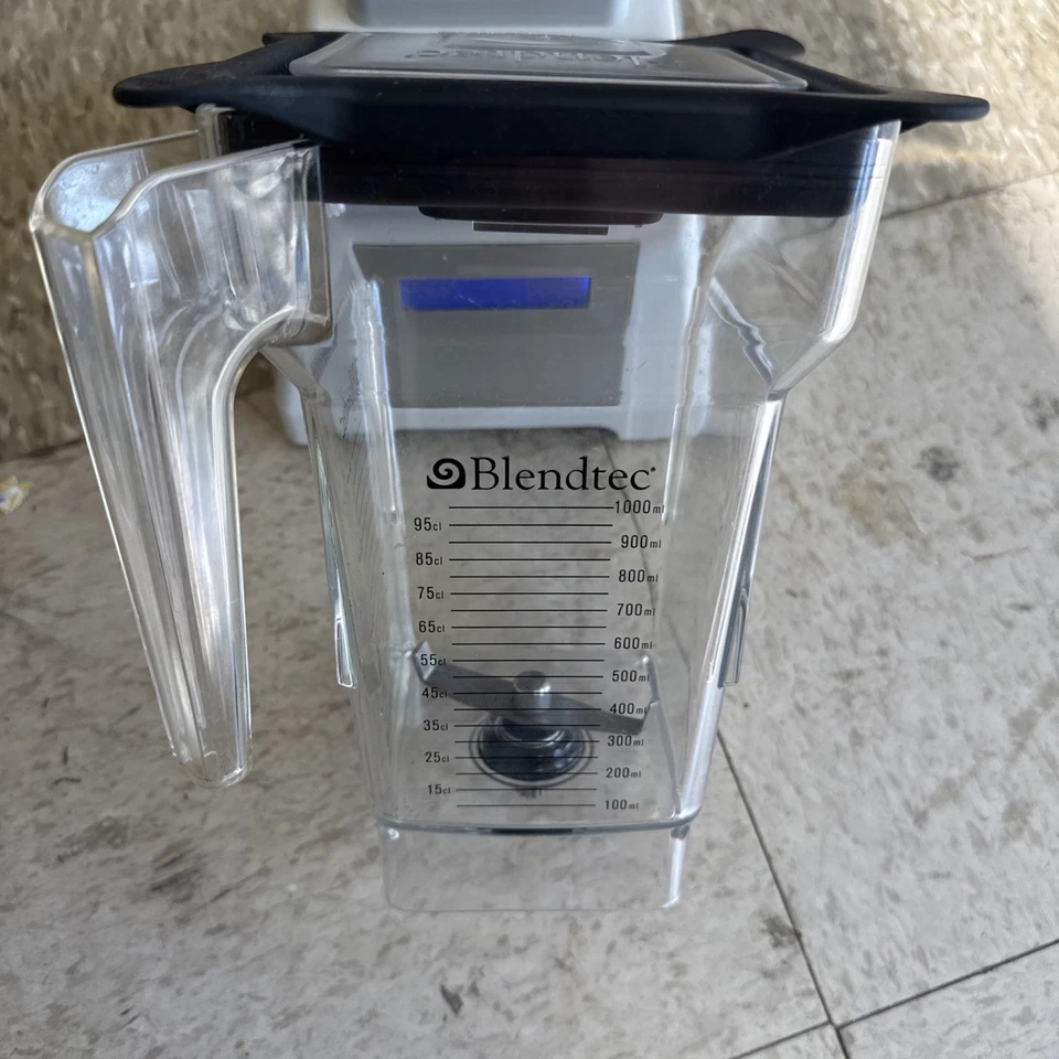 Encimera licuadora total para el hogar K-Tec BlendTec blanca ES3 (probada) Foto 2 de 2