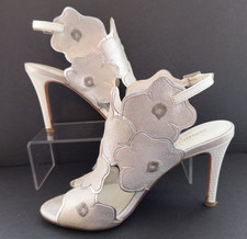 Donald J. Pliner Alena Leather Heels Sandals Women's Size 6.5