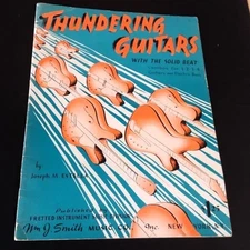 Thundering Guitars with the Solid Beat by Joseph M. Estella 1964