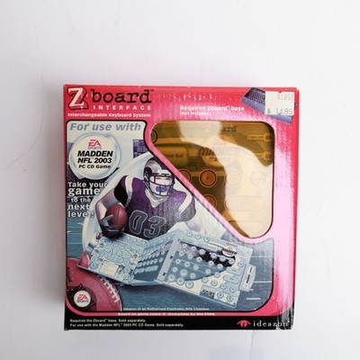 Vintage Madden NFL 2003 Zboard Keyboard Overlay