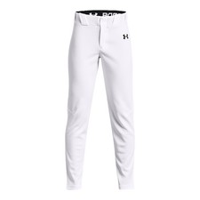 Under Armour Youth Medium Baseball Pants - Gameday Vanish, White, YMD/JM/J-M