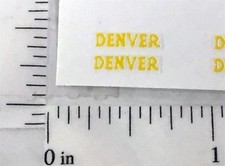 Matchbox 29C Fire Pumper Truck Decal Set MB-29C