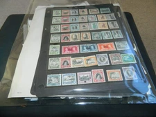 BRITISH COMMONWEALTH BUNDLE (STAMPS ON PAGES & CARDS)