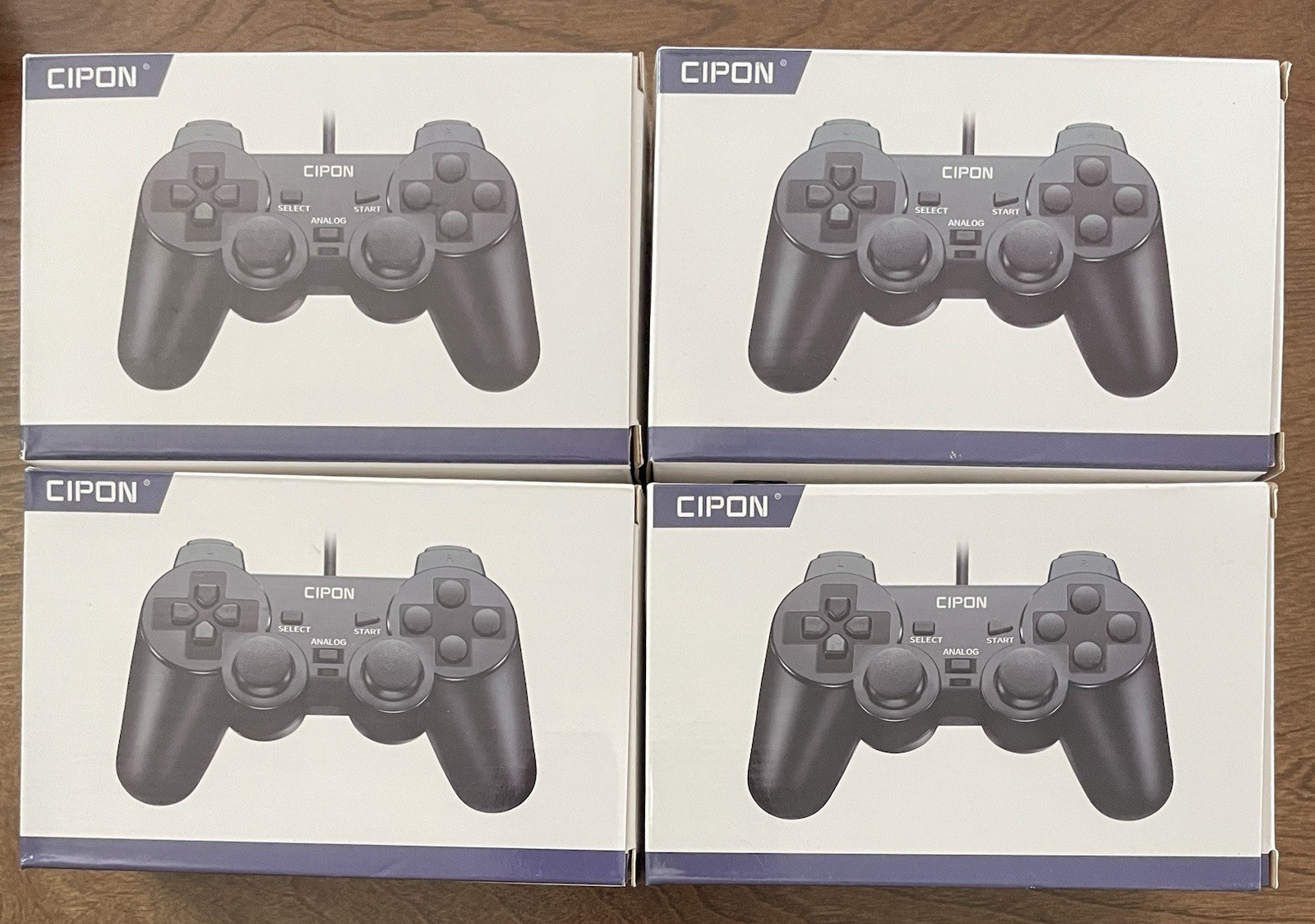 PS2 Controller, Cipon Corded, New, Open Box, PlayStation video game accessories 