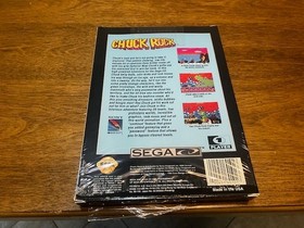 Chuck Rock Sega CD. Tested and Working.