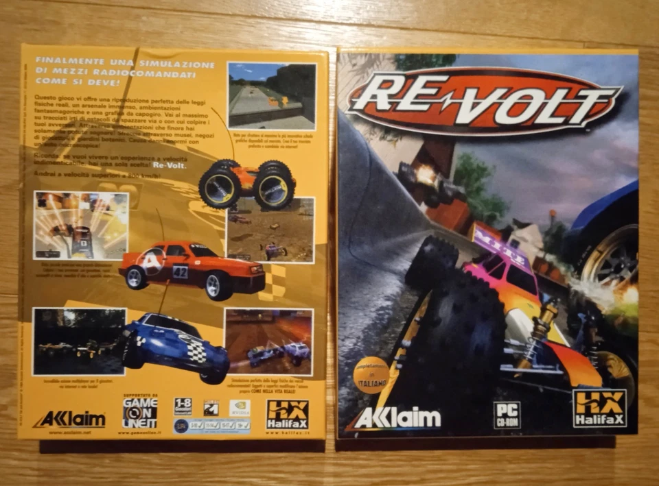 Re-Volt per PC Box 1999 Edizione Italiana Raro - Immagine 2 di 4