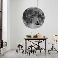 Komar Vlies Fototapete 125 X 125 Cm Disney Dot Moon Wandtattoo