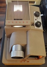 Revere P-553 Vintage Slide Projector  Cover  Power Cord circa 1960s 