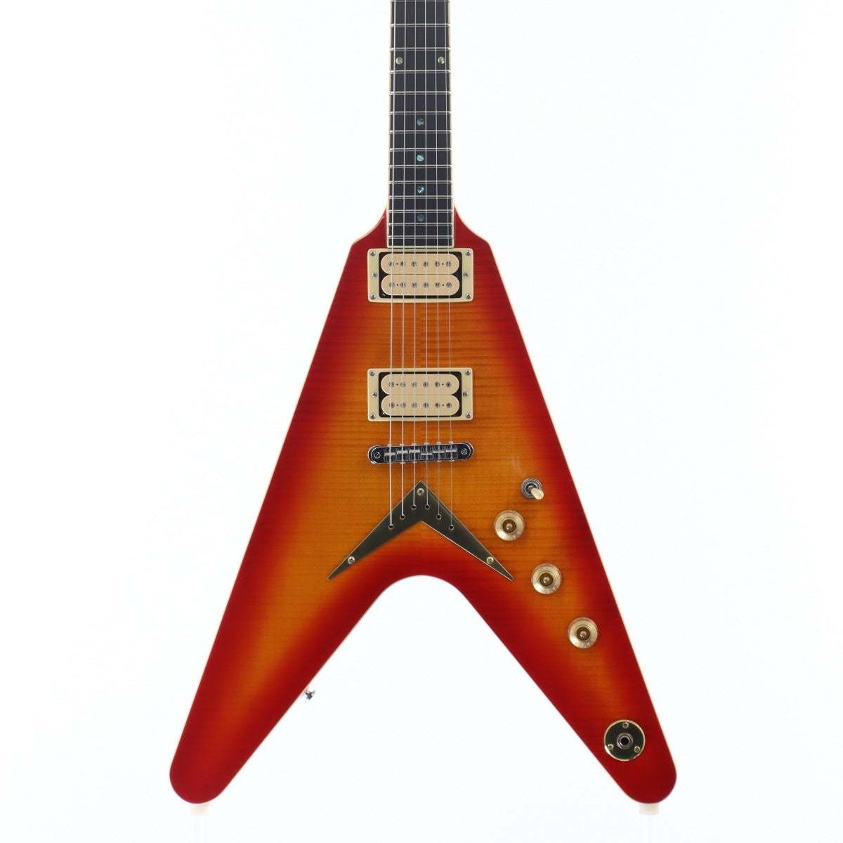 Dean V 35TH Anniversary Dark Cherry Sunburst Used Electric Guitar 2012