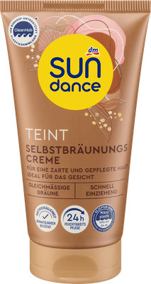 SUNDANCE Face Self-Tanner Cream, 75 ml