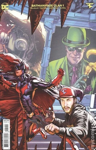 Batman Faze Clan 1B NM 2022 Stock Image