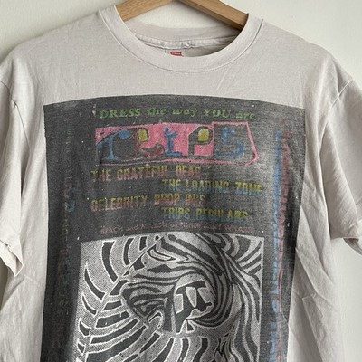 Vintage Trips Fest San Francisco Extremely RARE grateful dead T Shirt Size L LSD