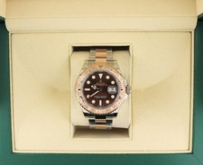 2024 Rolex Yacht-Master 126621 Chocolate Brown Dial TT 18kt RG Oyster Rose 40mm