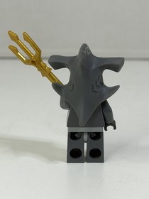 LEGO Hammerhead Warrior 7984 7977 Shark Atlantis Trident Minifigure Figure RARE