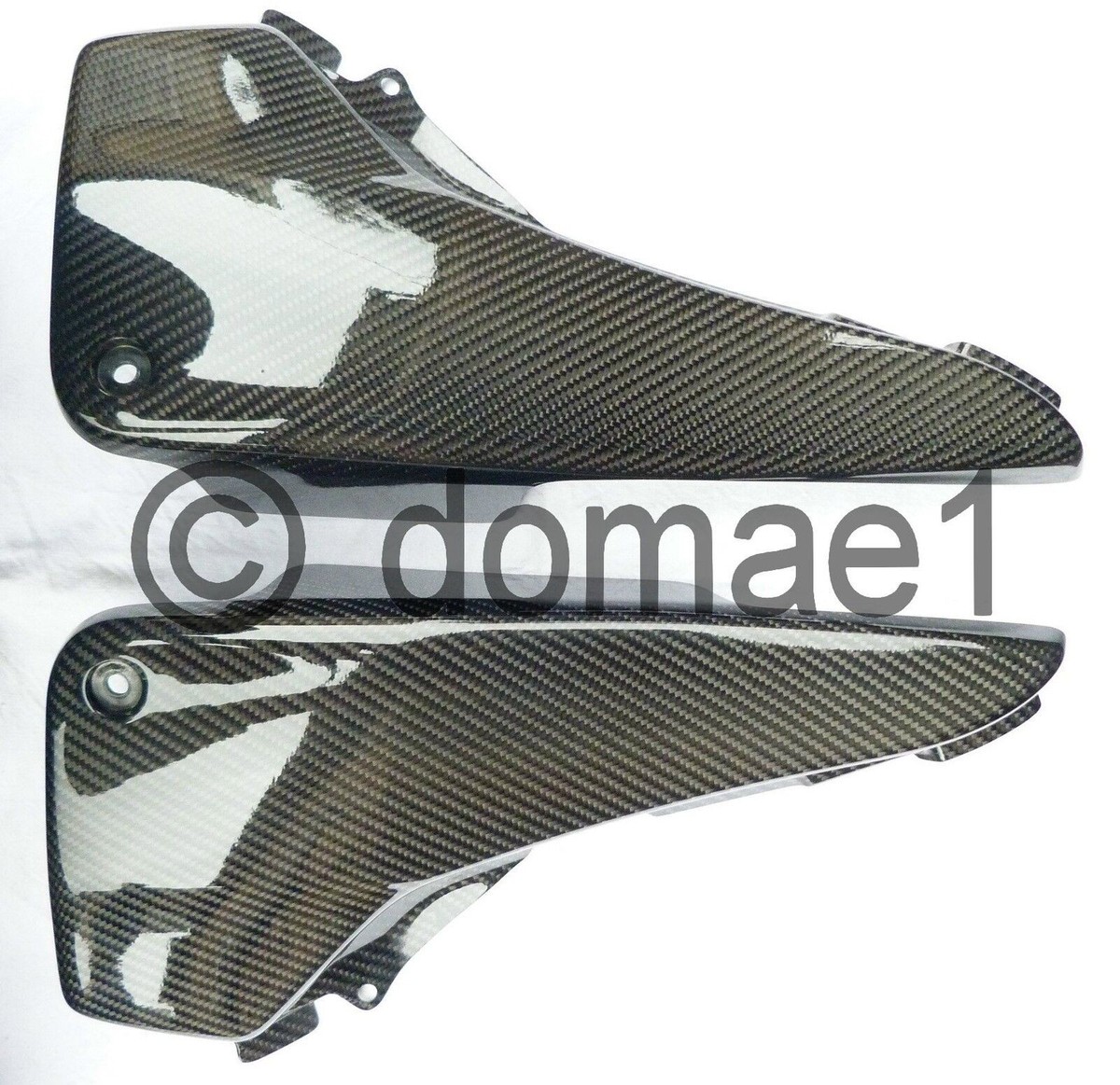 Honda CB 900 F Hornet carbon fiber side panels SC48 2002-2007