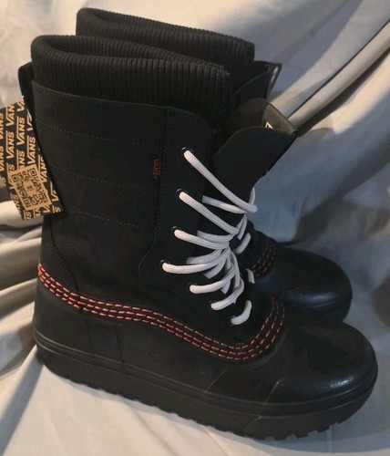 Vans x Parker Szumowski Standard Zip Snow MTE Boots Black Men Size 10 New No Box