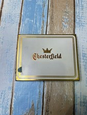 Vintage 1940s Collectible Metal Chesterfield Cigarette Tin Made in USA Virginia