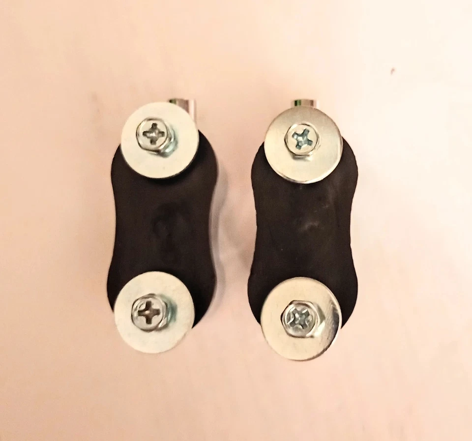 PDP (PACIFIC) DRUM LUGS PAIR W/ SCREWS & GASKETS - FREE SHIP TO C-USA! - Image 4 of 4