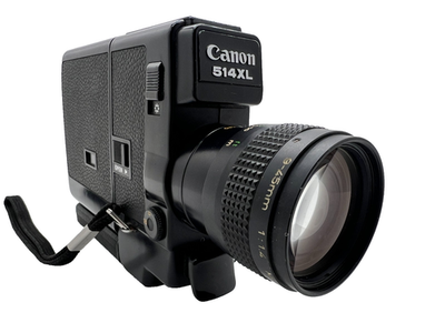 ALL WORKS] Canon 514XL Super 8 8mm Movie Film Camera 9-45mm F1.4