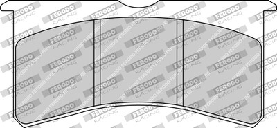 FERODO RACING FRP3097Z Bremsbelagsatz, Scheibenbremse