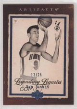 2007 Upper Deck Artifacts Legendary Legacies Blue 12/25 Bob Pettit #159 HOF n4h