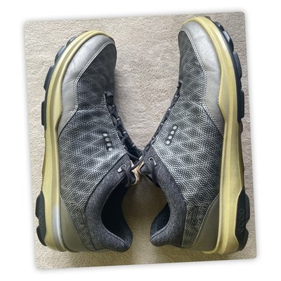 ECCO Biom Hybrid 3 GTX Golf Shoes Mens US 13 EU 47 Gray Waterproof Lace Up