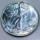 1988 1 oz American Silver Eagle .999 Silver Beautiful Uncirculated Coin