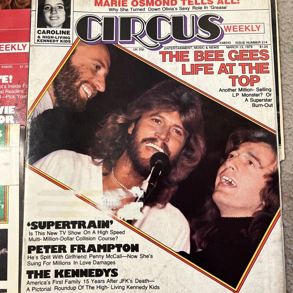 Circus Magazine Huge 18 Issue lot Vintage 1978-81 * Bee Gees * Petty * Sex - Image 2 of 4