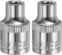 1 Set AußEn Torx Nuss 9,5Mm E8 E-Torx SteckschlüSsel Stecknuss