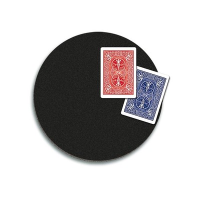 Close up Unterlage rund schwarz 22 cm Mikromatte Close Up Pad Circle Black