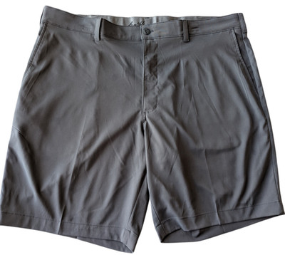 NEW Golf Performance Shorts Ben Hogan Gray Moisture Wicking Men's Size 40 UPF 50