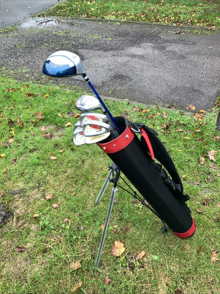 Ladies Golf Club Half Set Driver Hybrid 6-7-9 Pw Putter Pencil Stand Bag - Image 3 of 4