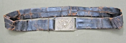 Original Civil War Officer's Sword Belt & Buckle