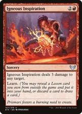 [MTG] Igneous Inspiration (107) (STX) LP-HP