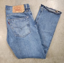 Levi's Premium 501 Strong Jeans Size 31x30 BIG E Medium Wash Button Fly Denim