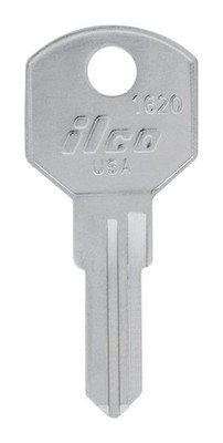 Hillman 86699 Brass Nickel #1620 Universal Double Sided Blank Key (Pack of 10)